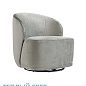 Kaitlyn Swivel Chair Mist Velvet Swivel мягкое сиденье Arteriors 8158 — фото 4