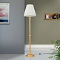 Stl 12-1090/1 Antik-gold Fonsa Orion торшер с коническим текстильным абажуром — фото 2