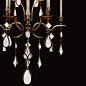 708640-3 Encased Gems 31" Round Chandelier люстра, Fine Art Lamps