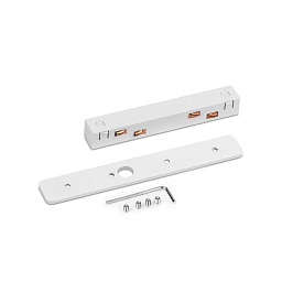 SPACE CONNECTOR 48 L W Led Technology SPACE соединительный элемент для магнитной трековой системы в линейном исполнении
