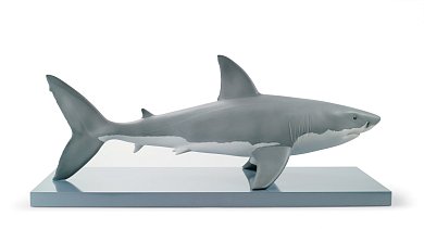 Фарфоровая скульптура белой акулы White Shark Lladro 01008470