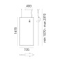 2031030APP Artemide Discovery Подвесной светильник Space Rect.Spot Tw App Nro — фото 1