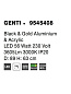 9545408 GENTI Novaluce светильник LED 56W 230V 3605Lm 3000K IP20