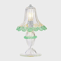Delfi - Table Lamp Зеленый / 1 / Хром
