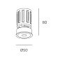 In 80mm 13W Leds C4 модуль световой — фото 1