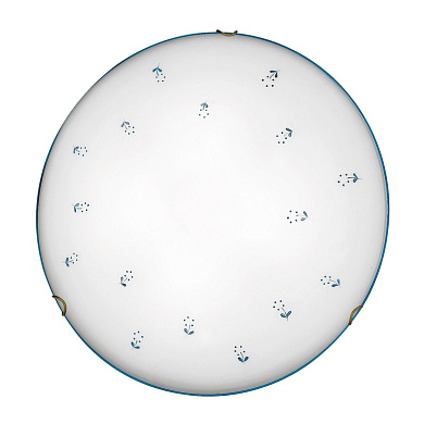 потолочный светильник круглый латунный