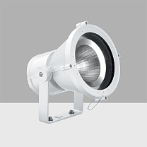 Woody Family Spotlight with bracket - Neutral White COB LED - Integrated electronic control gear - Flood Optic (F) 91.9W 11039lm - 4000K - On/off