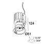 24215 9210-S Delta Light IMAX Ii Square Adjustable Trimless Mp встраиваемый точечный светильник — фото 1