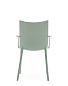 05919VM Kartell Her Highest Highness Кресло HHH Graphic Impression, зелёный/кремовый — фото 4
