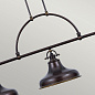 Линейная люстра Emery Quoizel QZ-EMERY3P-PN бронза palladian — фото 3