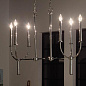 Florence 40" 6 Light Linear Chandelier Polished Nickel люстра 52495PN Kichler — фото 2