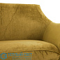 Leandro Settee Marigold Velvet Grey Ash мягкое сиденье Arteriors 8163 — фото 4