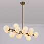 A3988SP-16AB Arte Lamp Bolla-piccolo люстра на штанге G9 16х25W — фото 1
