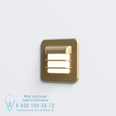 1379005 Arran Square LED уличный настенный светильник Astro lighting Твердой латуни