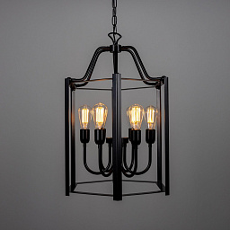 MLP492 Mullan Lighting Portroe подвесной интерьерный фонарь с четырьмя-шестью лампами в металлическом каркасе
