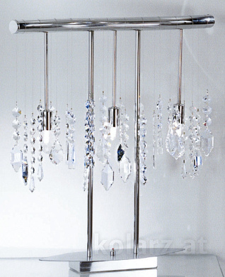 настенный светильник хром с тремя цилиндрическими плафонами