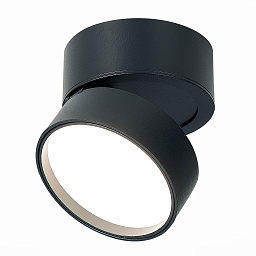 ST651.442.14 ST-Luce потолочный светильник с черным корпусом и белым рассеивателем, повышенная яркость