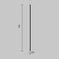 Шинопровод Maytoni Busbar trunkings Arity Черный TRX234-V-1B — фото 4