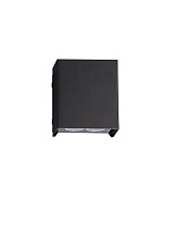 Dark Anthracite Aluminium & Glass LED 12Watt 220-240Volt 1327Lm IP65 3000K L:11 W:6.5 H:13 cm