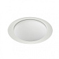 8272 Linea Light Crew 1 AP PL LED S современный потолочный и настенный светильник белый; бронза — фото 1
