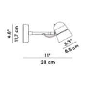 D73a Counterbalance spot Luceplan