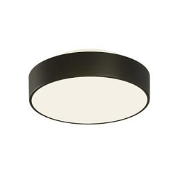 P03952N ACB Iluminacion Dins малый потолочный светильник для ванной, чёрный матовый, IP44