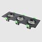 CLT 002C3 BL V2 Crystal lux Invisia Светильник встроенный GU10 50W — фото 1
