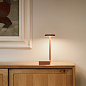 597037/15 Vibia Flat прикроватный светильник терра-красный — фото 6
