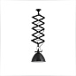 62806 MOU Black pendant lamp подвесной светильник Faro barcelona — фото 3