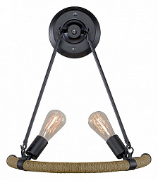 LOFT1861W Loft It Rope настенное бра из каната с лампами Эдисона