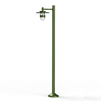Kent N° 4; Clear glass E27 105W; Fern green