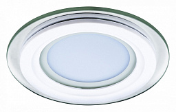212030 Lightstar Acri led встраиваемый потолочный светильник с круглым корпусом