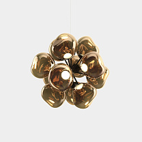 Люстра Tom Dixon Melt Burst - Бронза полированный Поликарбонат