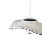 FLY58IW Flying Made By Hand Подвесной светильник с волнообразным абажуром белого цвета — фото 4