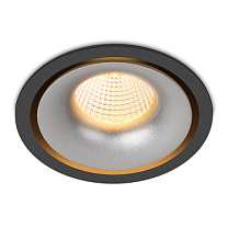 Потолочные светодиодные светильники Led technology SFERA R 11.30 W NO DIM черный + серебристый