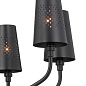 Adeena 36.5" 8 Light Chandelier Black люстра 52509BK Kichler — фото 8