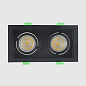 CLT 068C2 BL Crystal lux Elara Светильник встроенный GU10 50W — фото 5