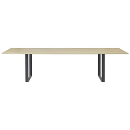 65169 Muuto 7070 обеденный стол массив дуб черный 108x295 см