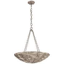 Benit Medium Sculpted Chandelier патинированное серебряное покрытие