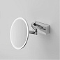 0123176 Decor Walther Vision зеркало с подсветкой нержавеющая сталь матовая — фото 1