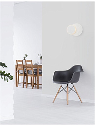 9001705 Nova Luce Austin настенный светильник плоской формы с округлыми углами и рассеянным светом