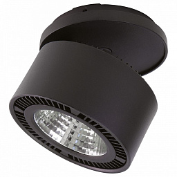 213807 Lightstar Forte inca led потолочный светильник с поворотной головкой черного цвета