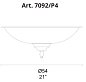 Потолочный светильник MM Lampadari Atene 7092/P4 — фото 1
