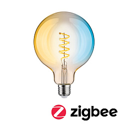 29161 Paulmann LED Globe декоративная LED-лампа шарообразная с прозрачной колбой золотистого оттенка