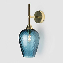 Retro Petite Wall Light синий