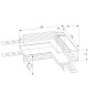 Угловой коннектор Slim Magnetic Elektrostandard a067498 — фото 4