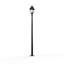 Avenue 3 N° 11; Clear glass E27 105W; Dark black