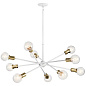 Armstrong 10 Light Chandelier White люстра 43119WH Kichler