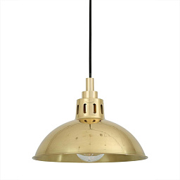 MLBP001 Mullan Lighting Talise одноламповый уличный подвесной светильник с латунным купольным плафоном