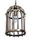 Antique Finished Small Birdcage Hanging Light подвесной светильник FOS Lighting BirdCage-S-HL1